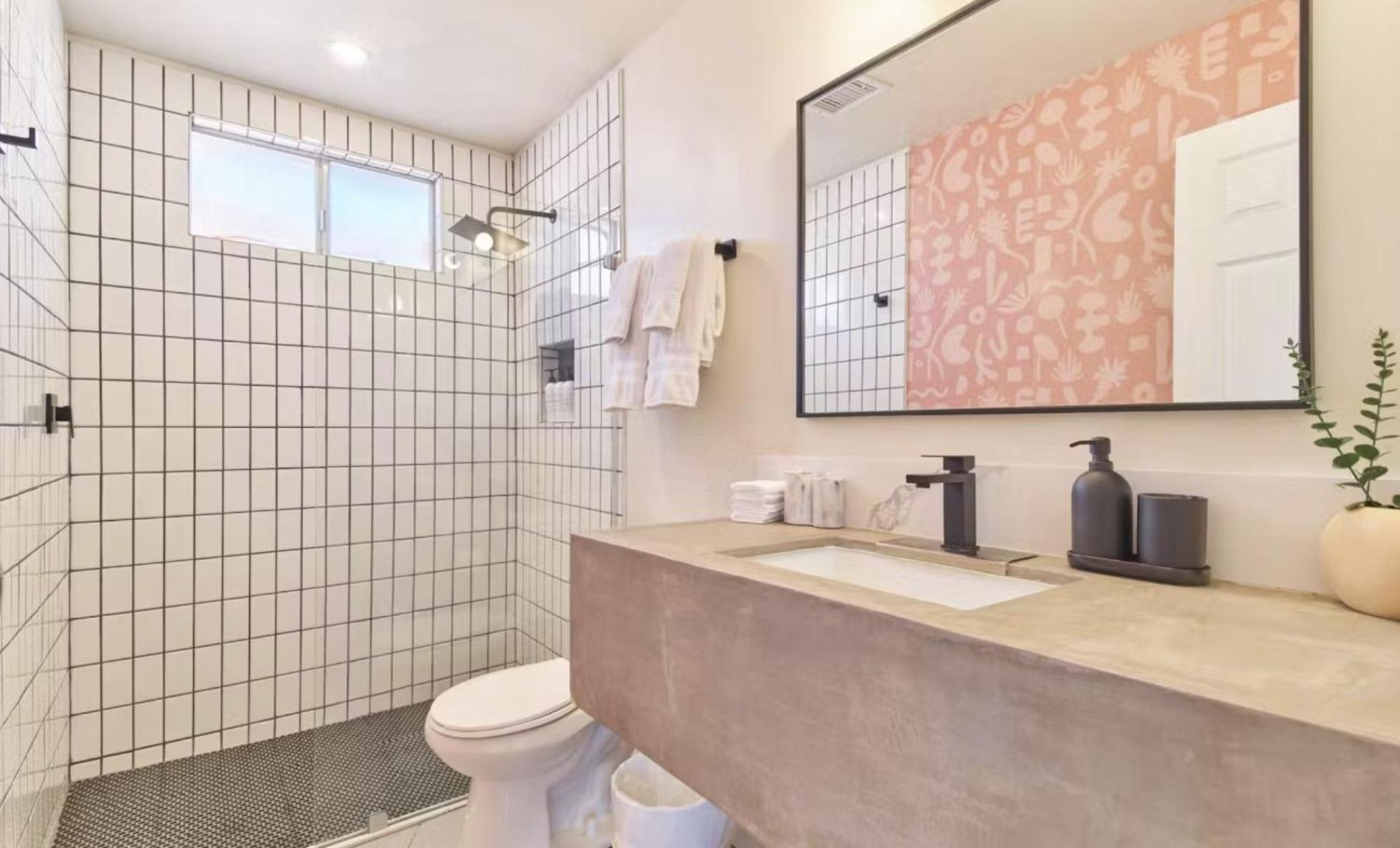 Twin Palms Desert Getaway - Jacuzzi, Fire Pit, Meditation Room & More Joshua Tree Luaran gambar
